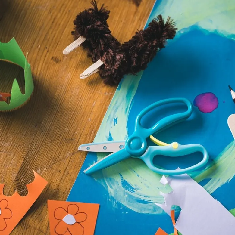 Fiskars Kids saks 3+ år blå