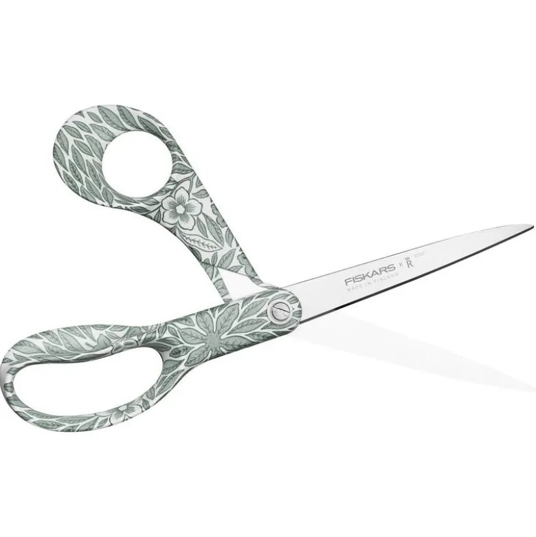 Fiskars x Rörstrand Ostindia Floris saks 21 cm grønn