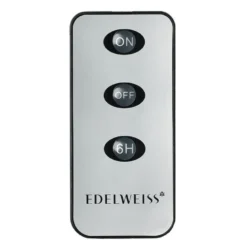 Fjernkontroll 4x8 cm sølv til LED lys