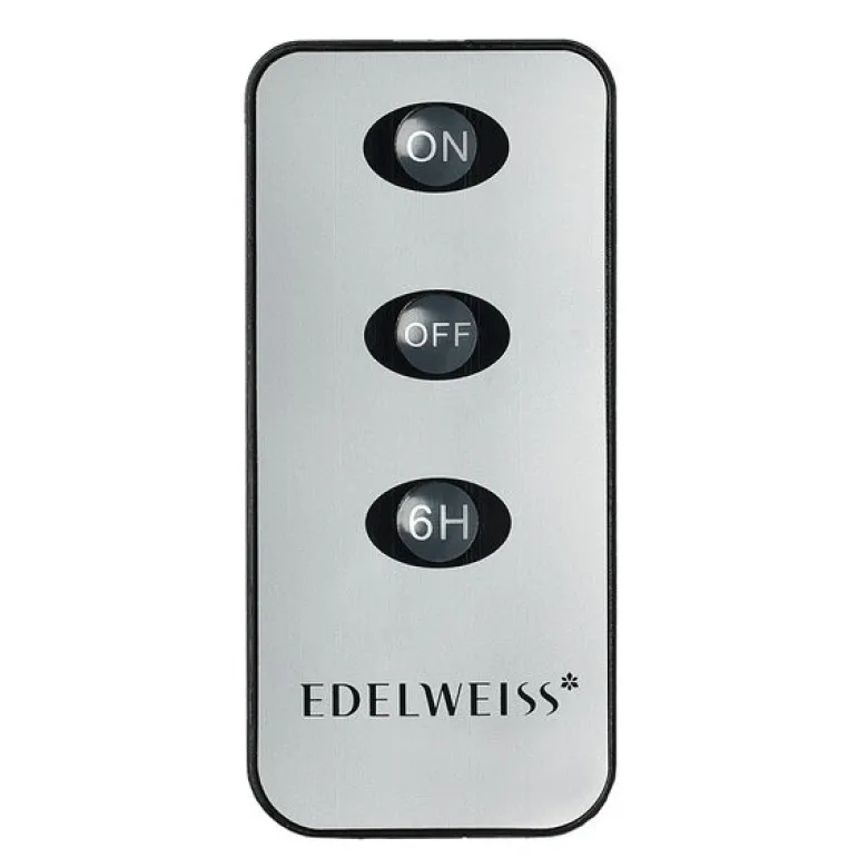 Fjernkontroll 4x8 cm sølv til LED lys