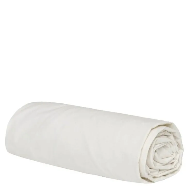 Flanell formsydd laken 90x200x25 cm krem