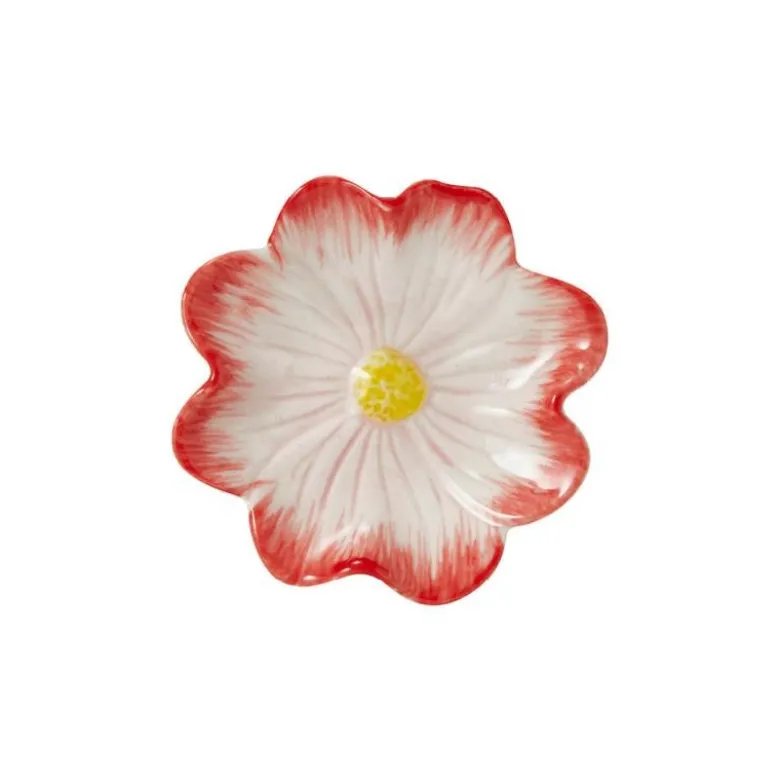 Flora serviettring 6 cm beige/rosa