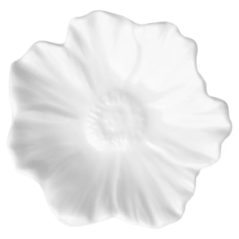 Flora serviettring 6 cm hvit