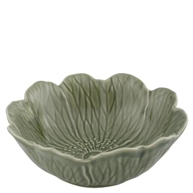 Flora skål 17 cm grå