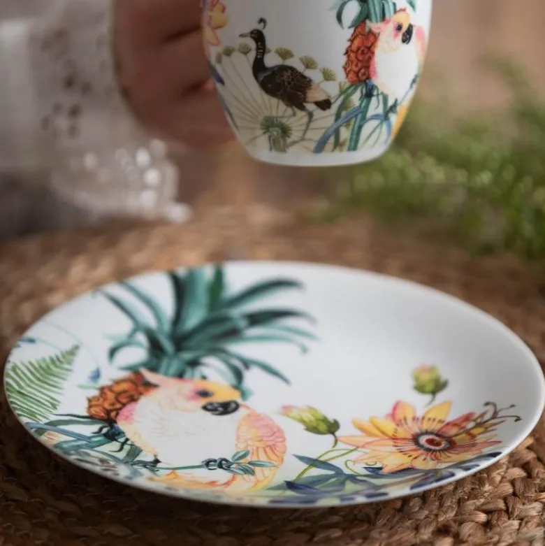 Florytale frokosttallerken 21 cm cockatoo