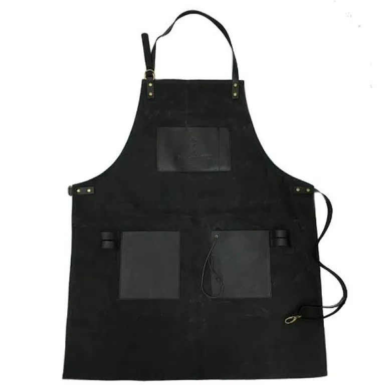 Forkle vokset 100x66 cm svart