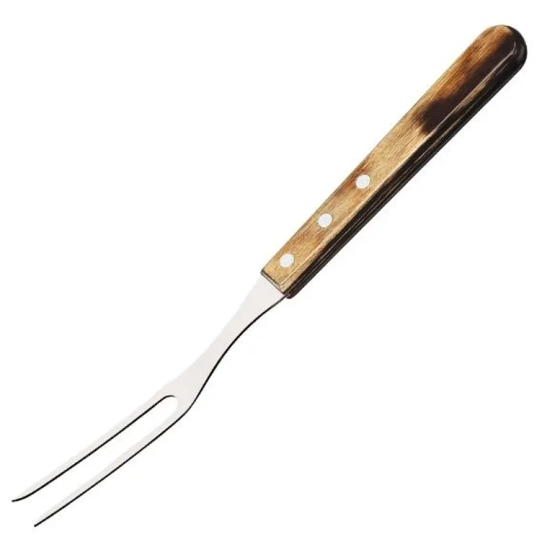 Forskjærgaffel 32,5 cm mørkebrun