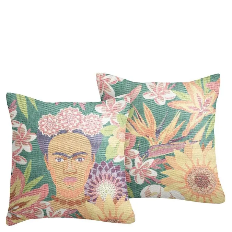 Frida Kahlo Flores putetrekk 40x40 cm