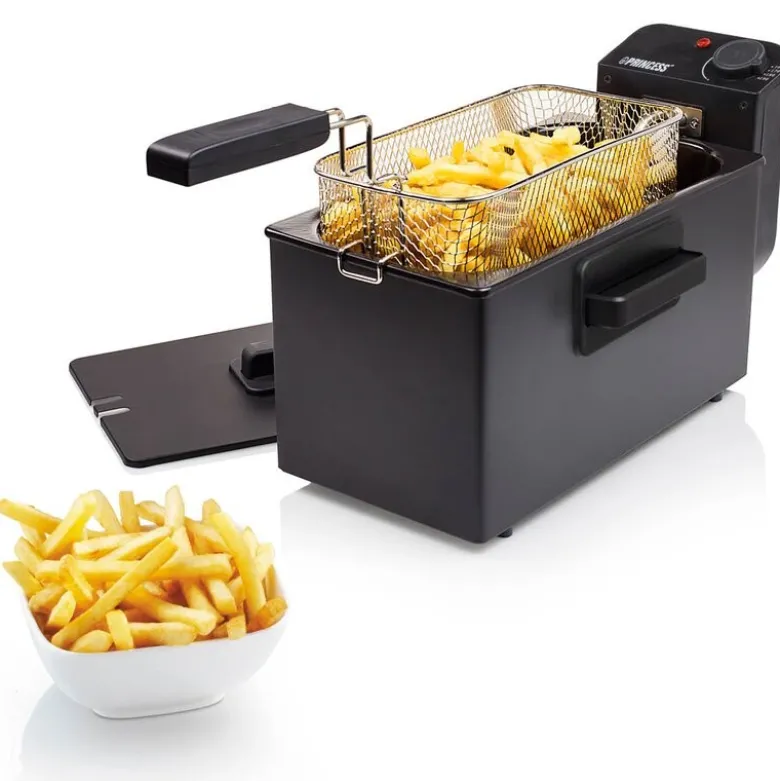 Frityrkoker 182727 3L 2000W svart rustfritt stål