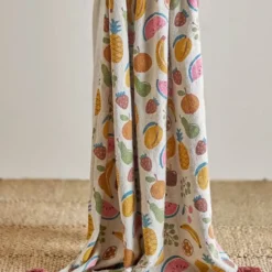 Fruitta pledd 160x130 cm frukt
