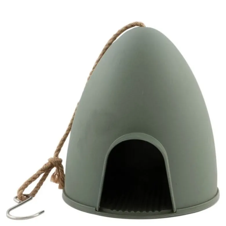Fuglemater 19 cm grønn