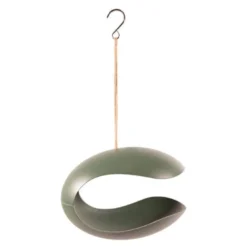 Fuglemater 25 cm smaragdgrønn