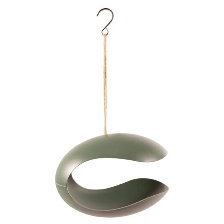 Fuglemater 25 cm smaragdgrønn