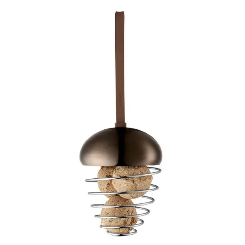 Fuglemater Ornament eikenøtt 15 cm brown