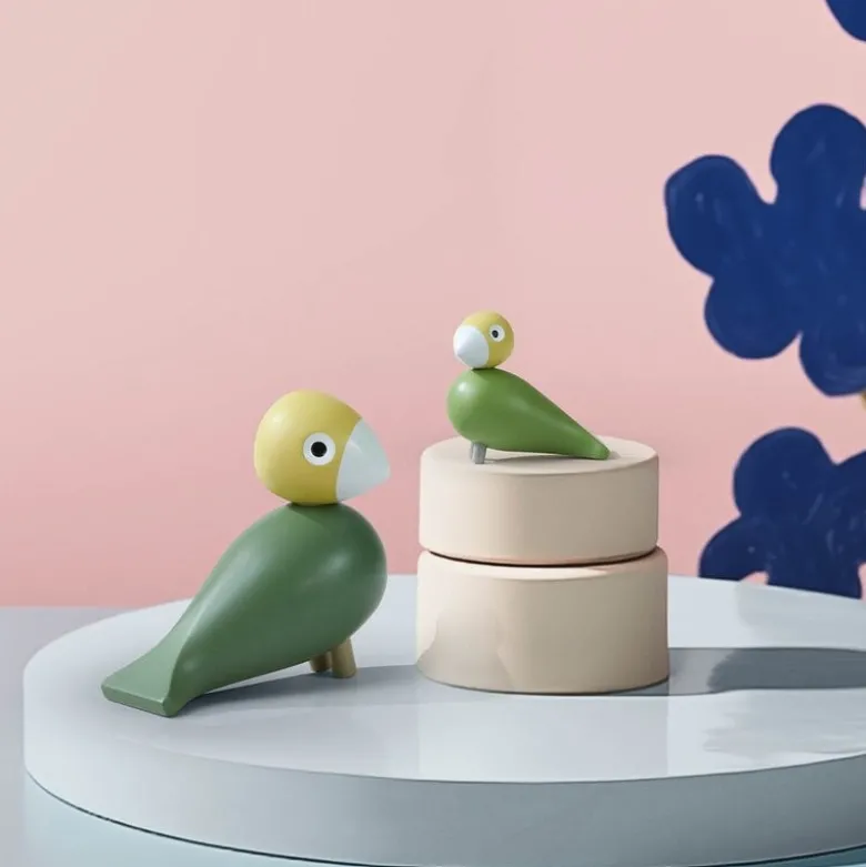Fuglepar Liv & lykke grønn