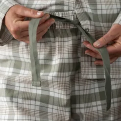 Gabriel flanell pyjamas dame str M dempet grønn
