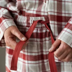 Gabriel flanell pyjamas dame str XL rød