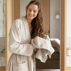 Gaia badekåpe L/XL sand
