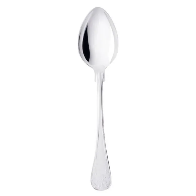 Gammal Fransk dessertskje/barneskje 16,2 cm EPNS