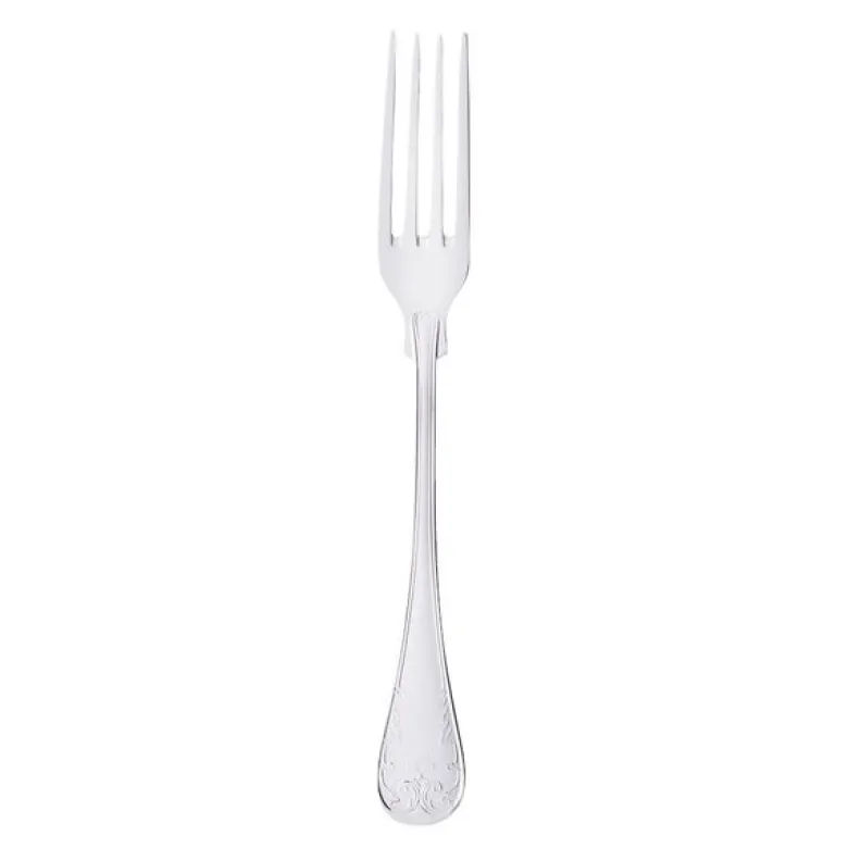 Gammal Fransk lunsjgaffel 18,6 cm EPNS