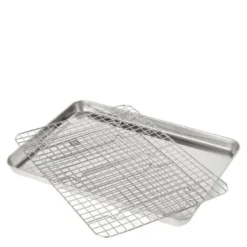 Gastroform med rist 40,5x30,5 stål
