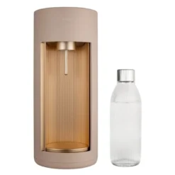 Glassy kullsyremaskin uten sylinder latte
