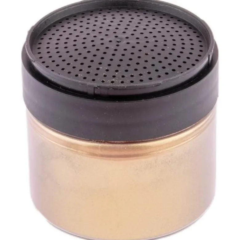 Glitterpulver gulldryss 10g