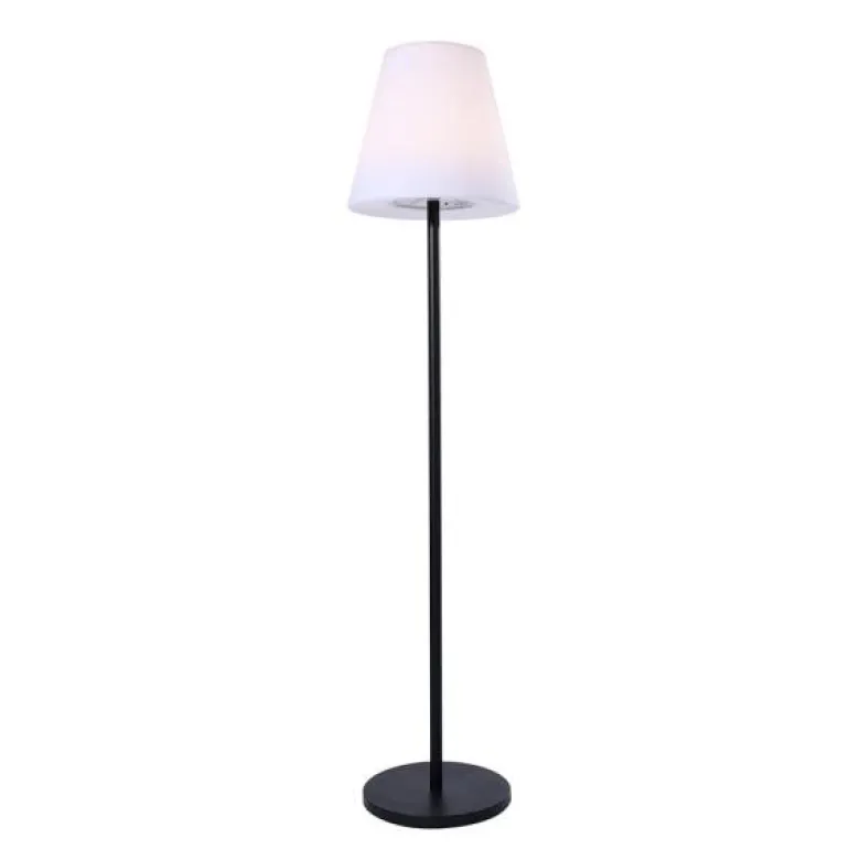 Glow gulvlampe 150 cm svart/hvit