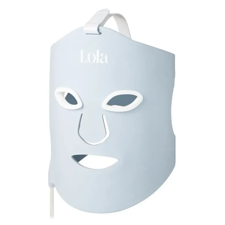 Glow mask LED-maske blå