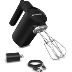 Go Cordless håndmikser 5KHMR700bM u/ batteri matt svart