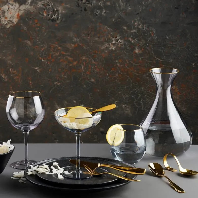 Golden Rose bestikksett 33 deler gull