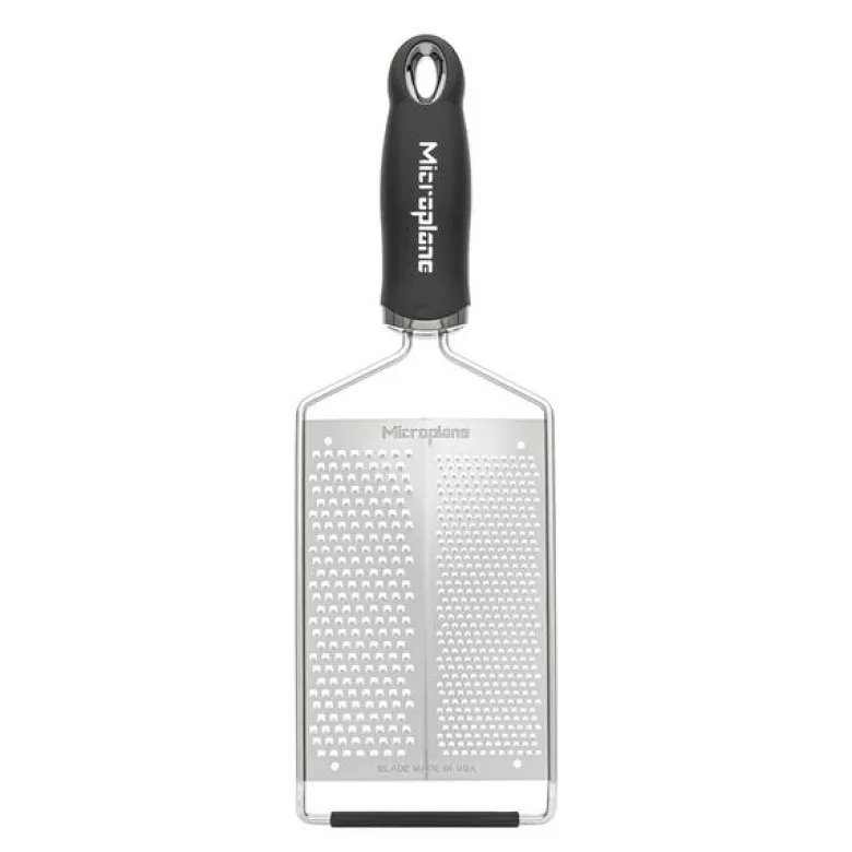 Gourmet Dual Blade rivjern dobbel fin/grov svart