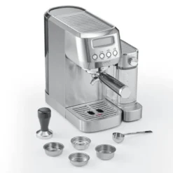 Gourmet Latte espressomaskin sølv