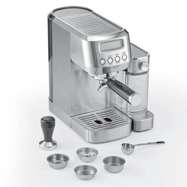 Gourmet Latte espressomaskin sølv