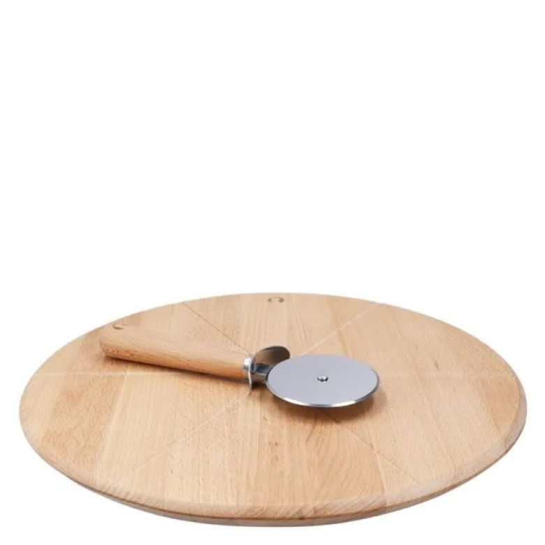 Grand Cru pizzabrett 35 cm og skjærer
