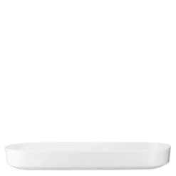 Grand Cru serveringsfat oval 34x12 cm hvit