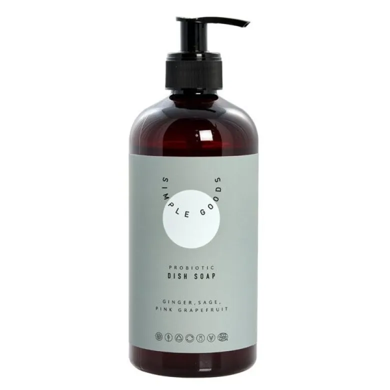 Grapefruit oppvasksåpe 450 ml pumpeflaske lys blå