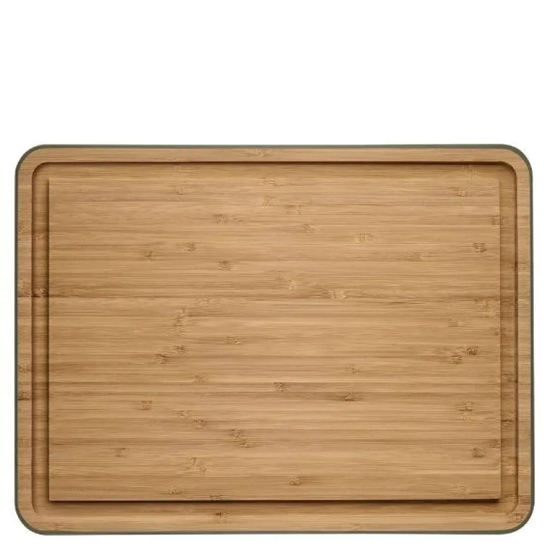 Green Tool bambusskjærefjøl med rille 39x28 cm