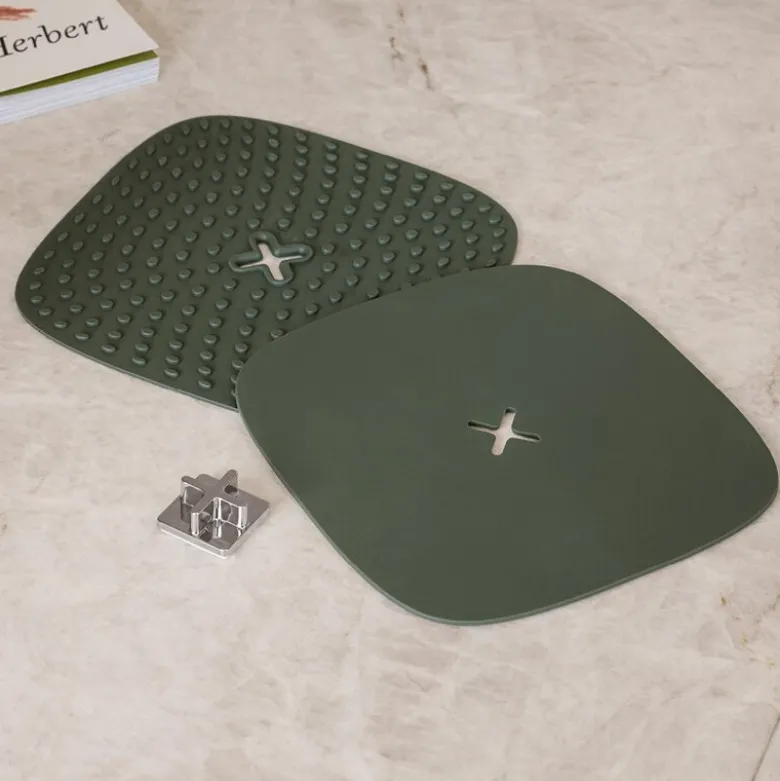 Green Tools grytekluter med krok 18x18 cm grønn