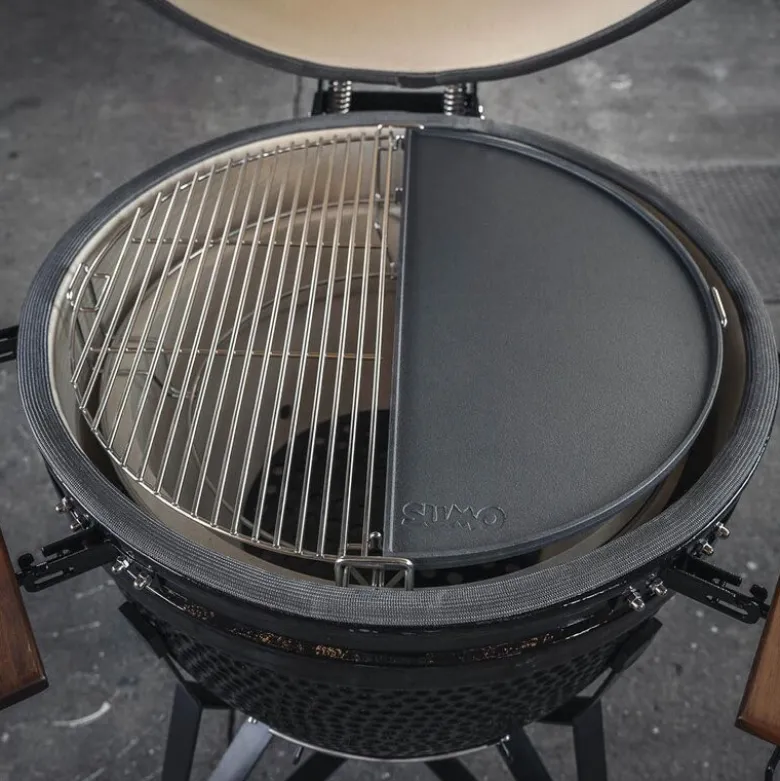Grillplate halvmåne støpejern til Midi 21 & Large