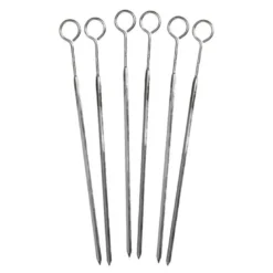 Grillspyd 23 cm 6 stk stål