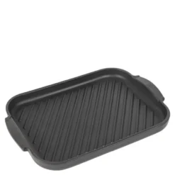 Grill2Table rillet grillplate 38x26 cm svart