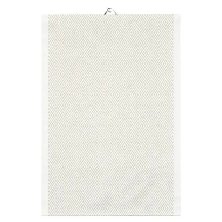Gåsöga kjøkkenhåndkle 35x50 cm beige