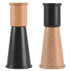 Gurken salt- og pepperkvern 15 cm 2 stk svart/brun