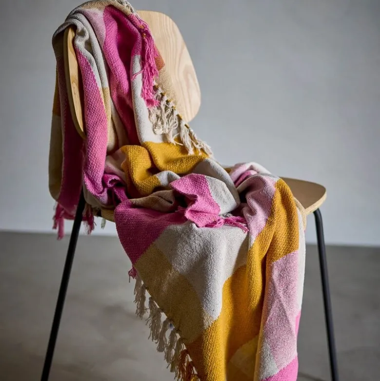 Hadley pledd 160x130 cm rutet