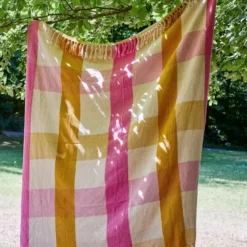 Hadley pledd 160x130 cm rutet