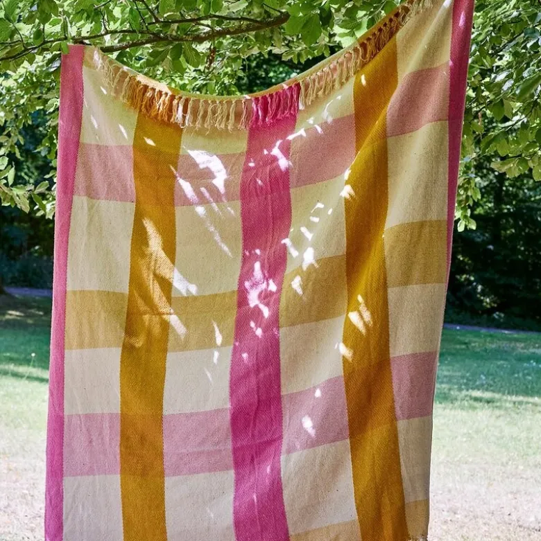 Hadley pledd 160x130 cm rutet