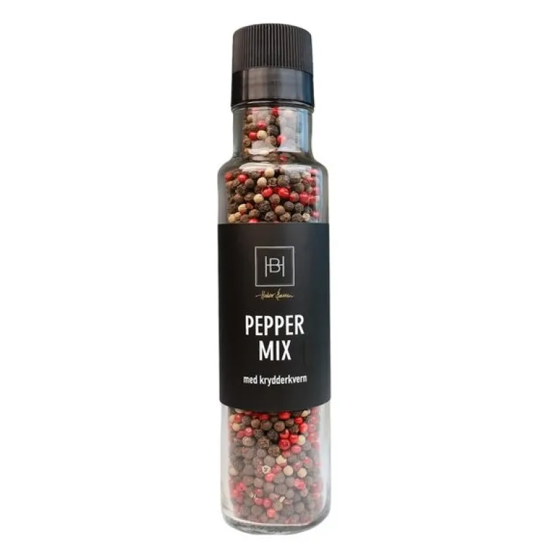 Halvor Bakke peppermix 140g svart