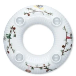 Hammershøi Christmas adventsstake 21,5 cm hvit m/dekor