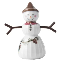 Hammershøi Christmas snøjente 8 cm hvit m/ dekor